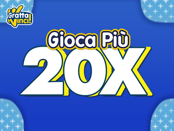 gioca più 20x gioca più 20x